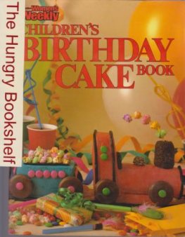AWW Children's Birthday Cake Book SC With Train Original