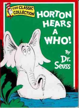 DR SEUSS : Horton Hears a Who! by Dr Seuss SC Early Reader Book