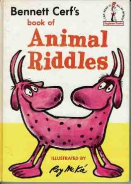DR SEUSS : Bennett Cerf's Book of Animal Riddles B-21 HC Book