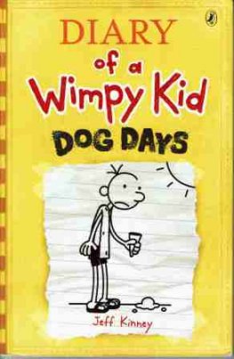 KINNEY Jeff : Diary of a Wimpy Kid #4 : Dog Days : PB Book