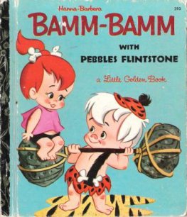 Bamm Bamm With Pebbles Flintstone 293 Sydney LGB Hanna Barbera