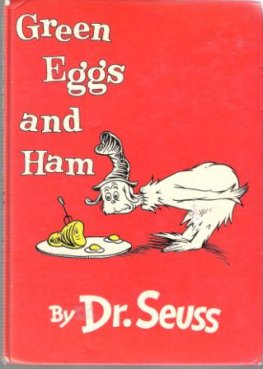 DR SEUSS : Green Eggs and Ham : Hardcover Book : B-9 Book
