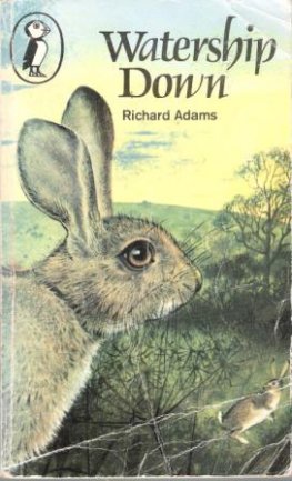 * ADAMS, Richard : Watership Down : PB Fiction Book Rabbits