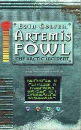COLFER Eoin Artemis Fowl The Arctic Incident SC Book