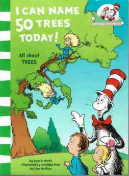 DR SEUSS : I Can Name 50 Trees Today! All about Trees SC Book