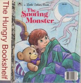 The Snoring Monster #205-55 Hardcover Little Golden Book : LGB