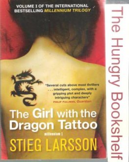 LARSSON, Stieg : The Girl With the Dragon Tattoo SC Book *NEW*