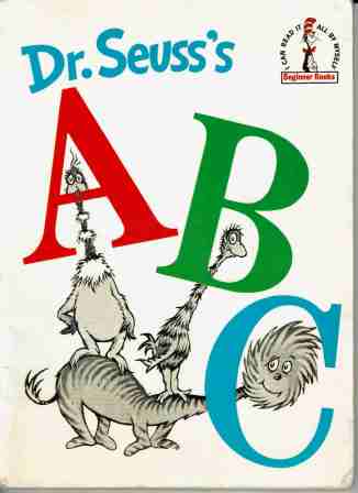 DR SEUSS : Dr Seuss\'s ABC : Softcover Kid\'s Learn to Read Book