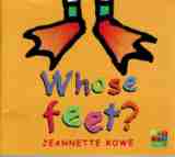 ROWE Jeannette : Whose feet? : SC Kids Picture Book