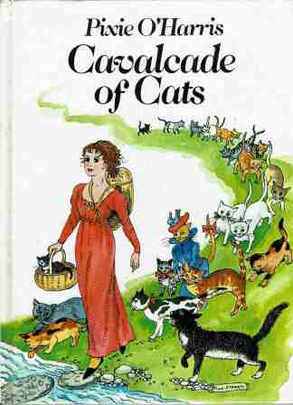 O\'HARRIS, Pixie : Cavalcade of Cats : Hardcover Book 1st