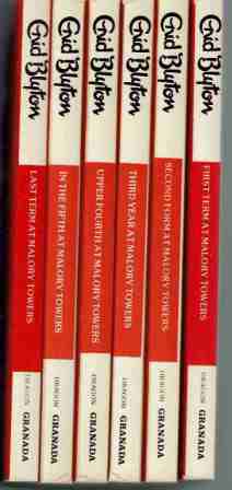 BLYTON, Enid : Malory Towers : Boxed Set of 6 books Library